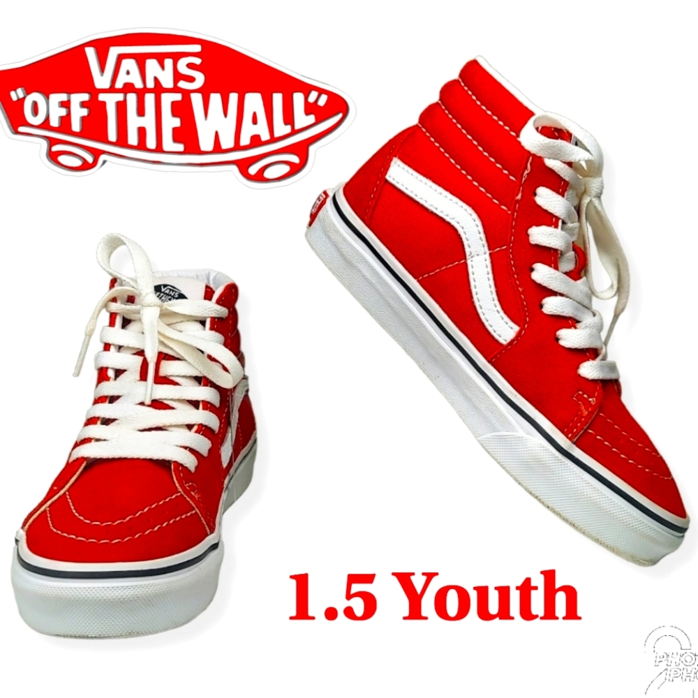 Vans Kids SK8-HI Size 1.5Y
